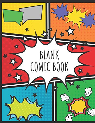 Blank Comic Book (Drawing Paper for Kids)