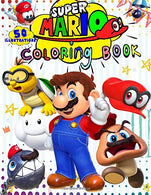 Super Mario Coloring Book: 50 - Illustrations