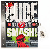 DUDE Diary SMASH! - Boys 8+ - Fun Illustrated Activity Diary - Lock & Keys