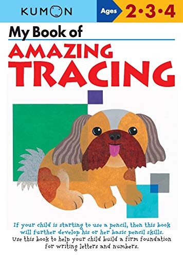 My Book of Amazing Tracing (Kumon Workbooks)