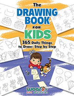 The Drawing Book for Kids: 365 Daily Things to Draw. Step by Step (Woo! Jr. Kids Activities Books)