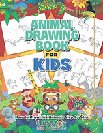 The Animal Drawing Book for Kids: How to Draw 365 Animals. Step by Step (Woo! Jr. Kids Activities Books)