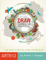 Draw Canada and Greenland