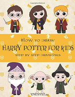 How To Draw Harry Potter Step By Step Drawings!: Harry Potter Drawing and Coloring Book