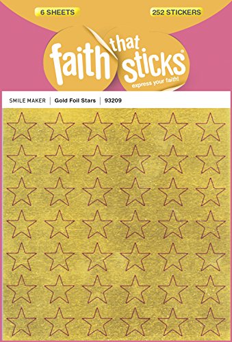 Gold Foil Stars (Faith That Sticks Stickers)