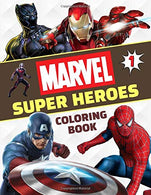 Marvel Super Heroes Coloring Book: Great Coloring Book for Kids Ages 4-8