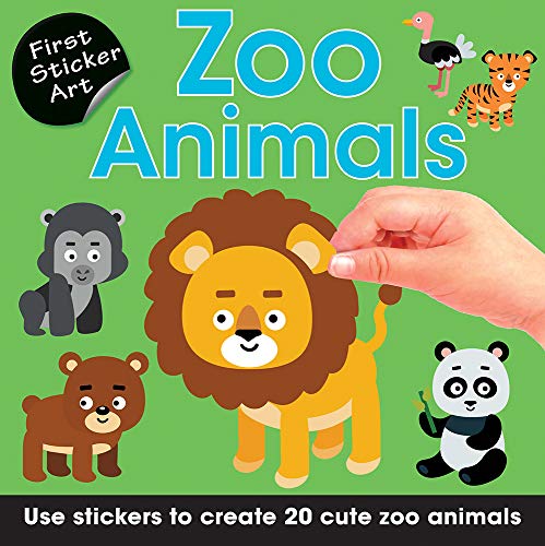 Zoo Animals: Use Stickers to Create 20 Cute Zoo Animals (First Sticker Art)