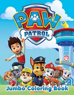 PAW Patrol Jumbo Coloring Book: Great Coloring Pages For Kids | Ages 3-7