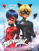 Miraculous Tales of Ladybug and Cat Noir Coloring Book: Coloring Book for Kids and Adults - 40 illustrations