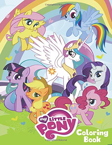 My Little Pony Coloring Book: Coloring Book for Kids and Adults - 40 coloring pages