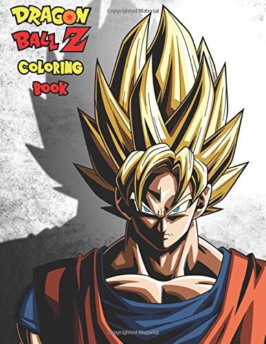 Dragon Ball Z Coloring Book for Kids and Adults - 40 illustrations