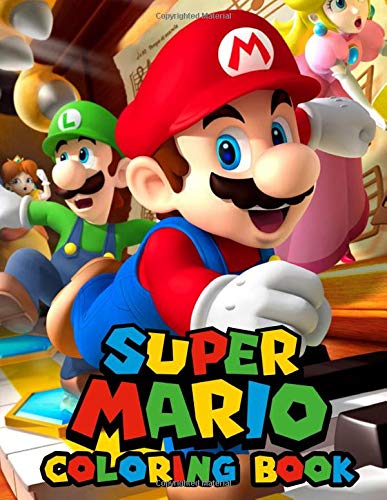 Super Mario Coloring Book: Mario Coloring Book For Kids | Great Coloring Pages | Ages 2-10