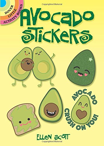 Avocado Stickers (Dover Little Activity Books Stickers)