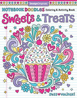 Notebook Doodles Sweets & Treats: Coloring & Activity Book (Design Originals) 32 Scrumptious Designs; Beginner-Friendly Empowering Art Activ