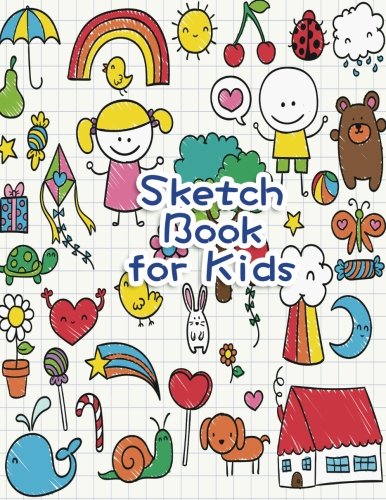 Sketch Book for Kids: Blank Paper for Drawing. Doodling or Sketching - 100+ Large Blank Pages (8.5"x11") for Sketching. Drawing Anything K