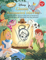 Learn to Draw Disney's Classic Animated Movies: Featuring favorite characters from Alice in Wonderland. The Jungle Book. 101 Dalmatians. Peter Pan.