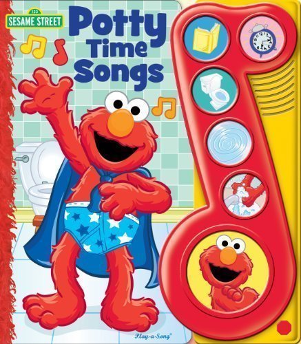 Elmo's Potty Time Play-a-Song Book by Editors of Publications International Ltd. (unknown Edition) [Boardbook(2010)]